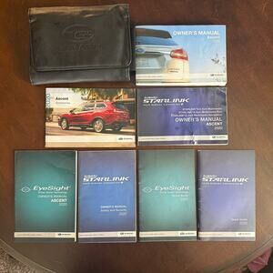 2020 Subaru Ascent Manual and Case
